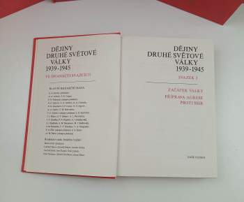 Eduard Čejka: Dějiny druhé světové války 1939-1945 ve dvanácti svazcích
