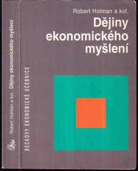 Robert Holman: Dějiny ekonomického myšlení