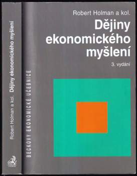 Robert Holman: Dějiny ekonomického myšlení