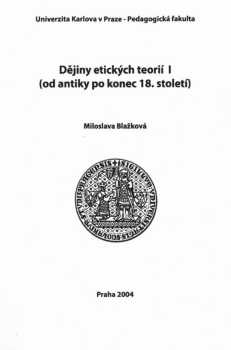 Dějiny etických teorií I