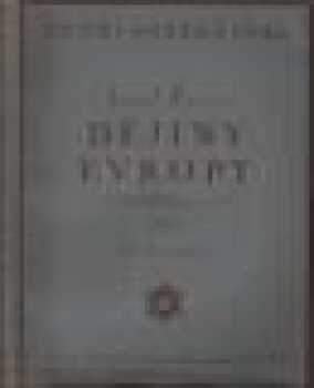 Josef Šusta: Dějiny Evropy v letech 1812-1870