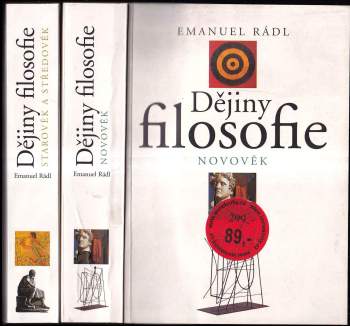 Dějiny filosofie 1 - 2 KOMPLET - Starověk a středověk + Novověk