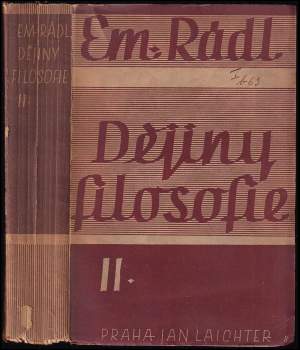 Emanuel Rádl: Dějiny filosofie