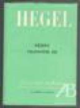 Georg Wilhelm Friedrich Hegel: Dějiny filosofie