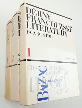 Jan Otokar Fischer: Dějiny francouzské literatury 19. a 20. stol
