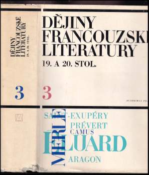 Dějiny francouzské literatury 19. a 20. stol
