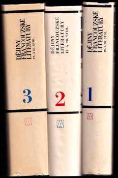 Dějiny francouzské literatury 19. a 20. stol