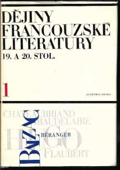 Dějiny francouzské literatury 19. a 20. stol