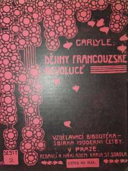 Thomas Carlyle: Dějiny francouzské revoluce