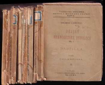 Thomas Carlyle: Dějiny francouzské revoluce