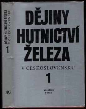 kolektiv: Dějiny hutnictví železa v Československu sv.1