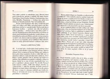 Titus Livius: Dějiny I