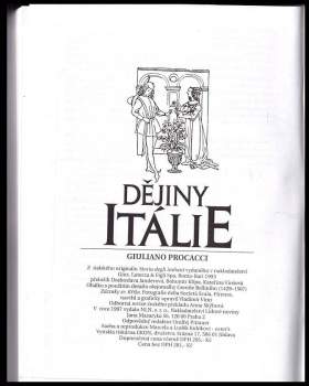 Giuliano Procacci: Dějiny Itálie