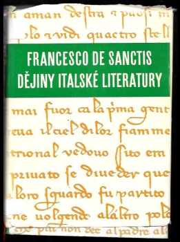 Francesco De Sanctis: Dějiny italské literatury