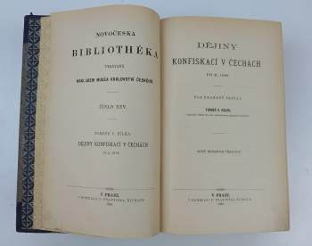 Tomáš Václav Bílek: Dějiny konfiskací v Čechách po r. 1618