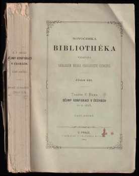 Tomáš Václav Bílek: Dějiny konfiskací v Čechách po r. 1618