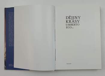 Umberto Eco: Dějiny krásy
