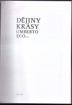 Dějiny krásy