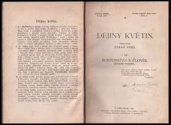 Oskar Smrž: Dějiny květin