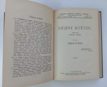 Oskar Smrž: Dějiny květin