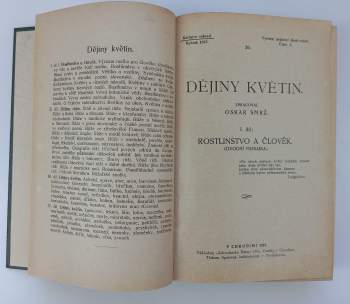 Oskar Smrž: Dějiny květin