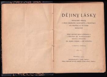 Hynek Záruba: Dějiny lásky