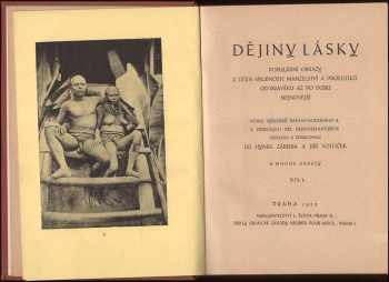 Hynek Záruba: Ilustrované dějiny lásky I.