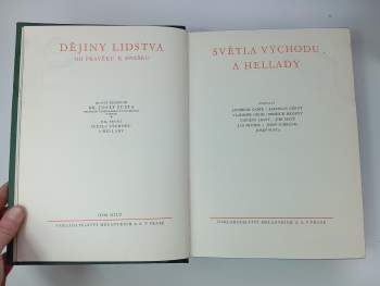Antonín Matějček: Dějiny lidstva od pravěku k dnešku