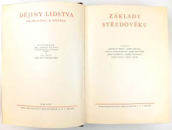 Josef Šusta: Dějiny lidstva od pravěku k dnešku