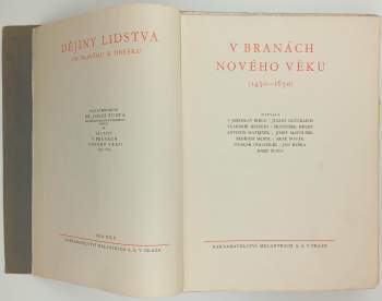 Antonín Matějček: Dějiny lidstva od pravěku k dnešku