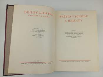 Josef Šusta: Dějiny lidstva od pravěku k dnešku