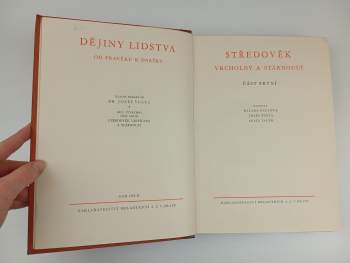Josef Šusta: Dějiny lidstva od pravěku k dnešku