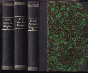Hippolyte Adolphe Taine: Dějiny literatury anglické