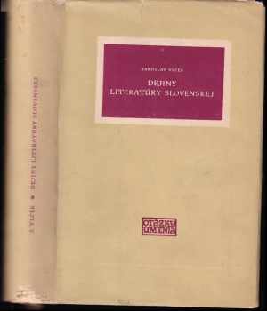 Dejiny literatury slovenskej