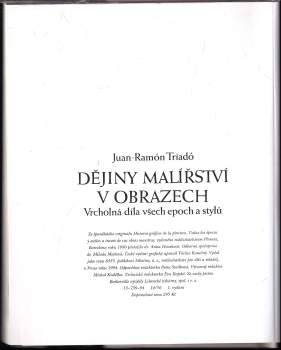 Joan-Ramon Triadó: Dějiny malířství v obrazech