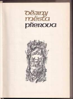František Dostál: Dějiny města Přerova II