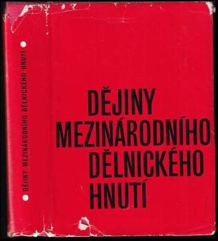 Dějiny mezinárodního dělnického hnutí