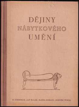František Cimbůrek: Dějiny nábytkového umění