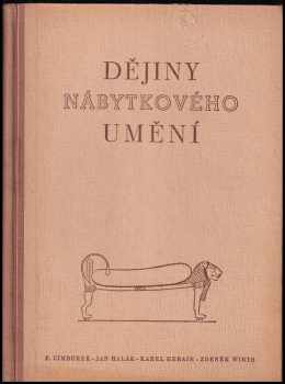 František Cimbůrek: Dějiny nábytkového umění : Díl 1-3