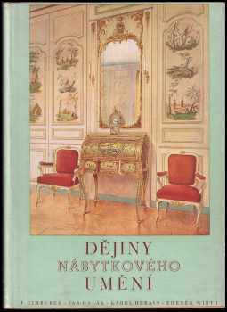 Zdeněk Wirth: Dějiny nábytkového umění