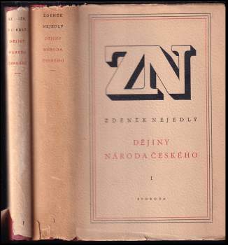 Zdeněk Nejedlý: Dějiny národa českého