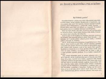 František Palacký: Dějiny národu českého v Čechách a v Moravě