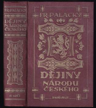 Dějiny národu českého v Čechách a v Moravě