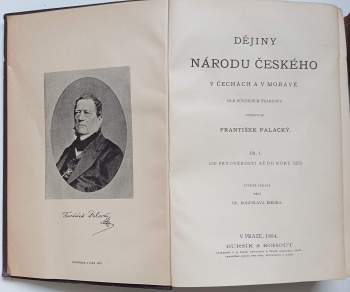 František Palacký: Dějiny národu českého v Čechách a v Moravě