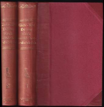 Dějiny nauk národohospodářských od doby fysiokratů až po naše dny