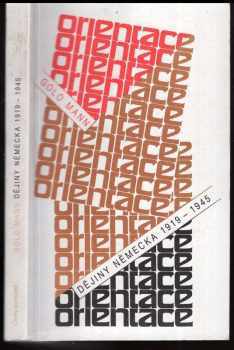 Golo Mann: Dějiny Německa 1919-1945