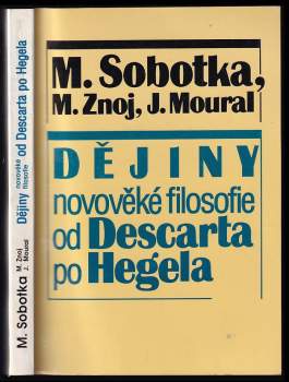 Dějiny novověké filosofie od Descarta po Hegela