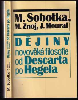 Dějiny novověké filosofie od Descarta po Hegela