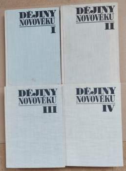 Jaroslav Charvát: Dějiny novověku I - IV