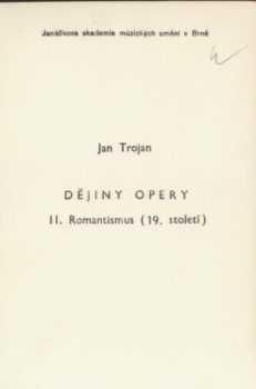 Dějiny opery